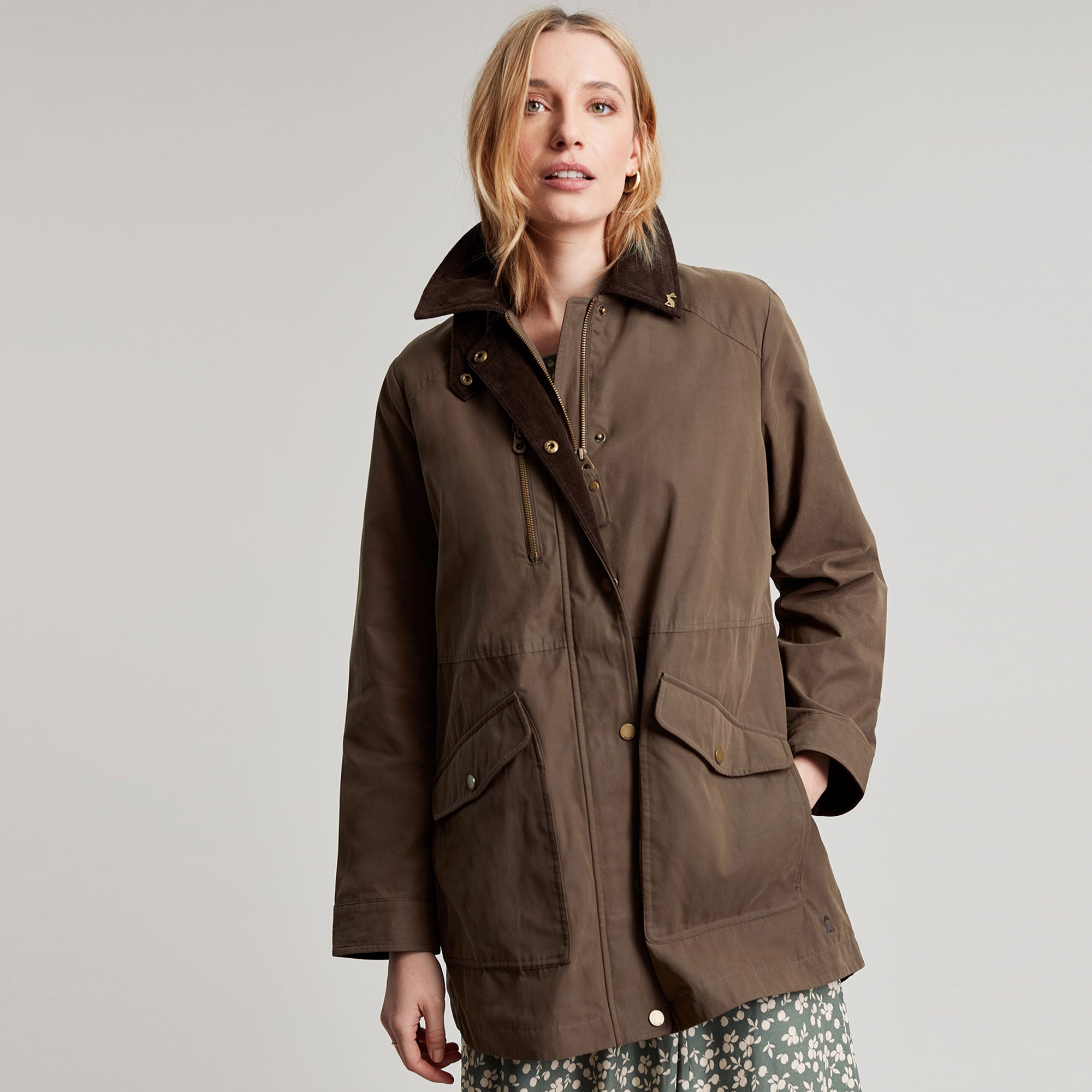 Joules Ladies Montford Waxed Coat