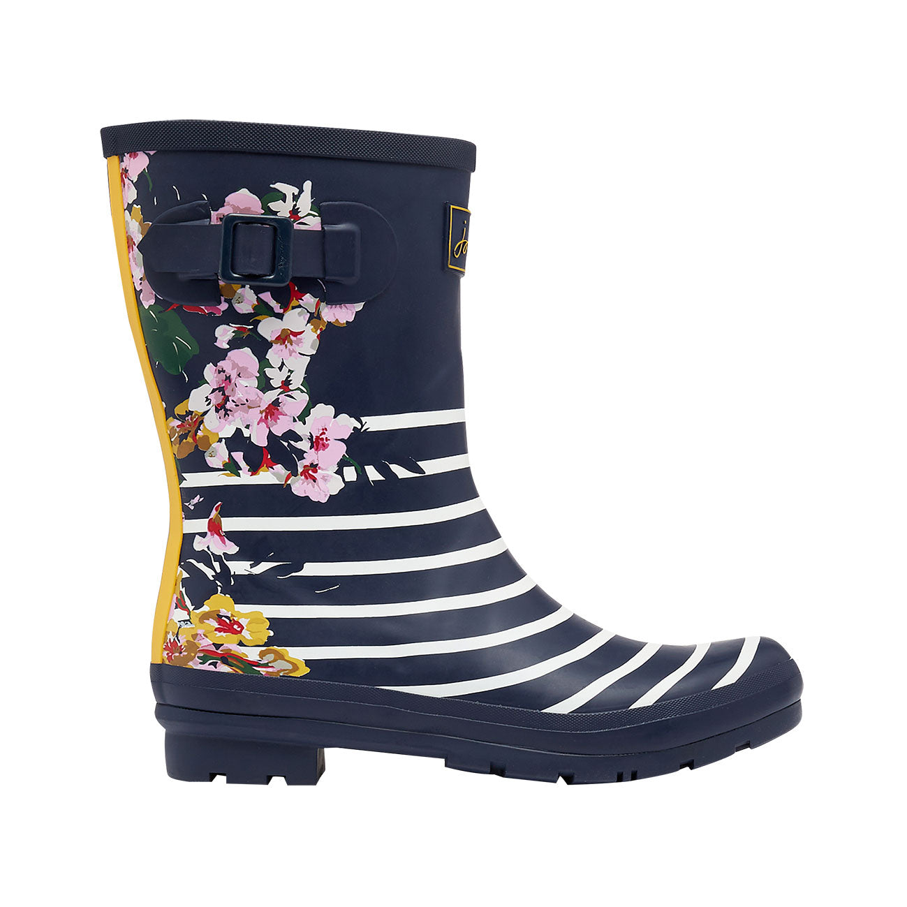 Joules Ladies Molly Printed Welly Mid Height