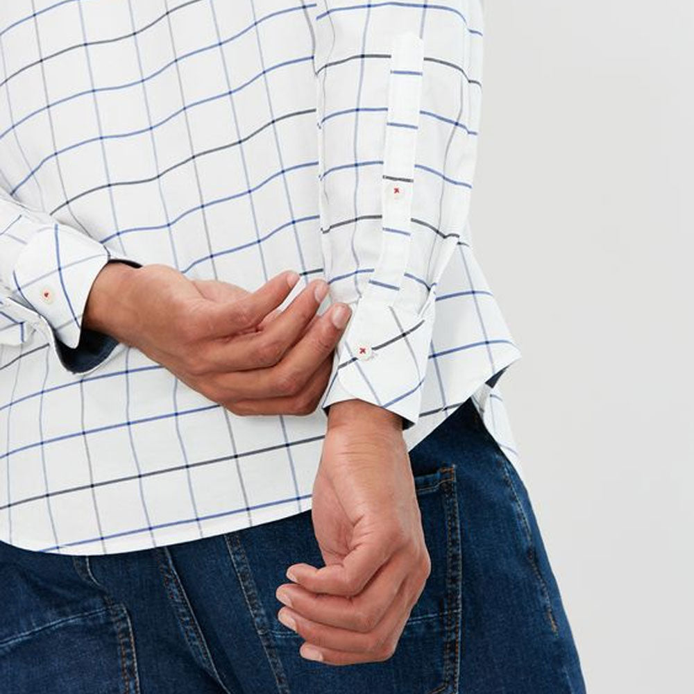 Joules Mens Welford Classic Long Sleeve Classic Fit Check Shirt