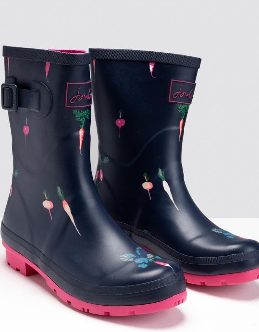 Joules Mid Height Printed Welly Molly Welly