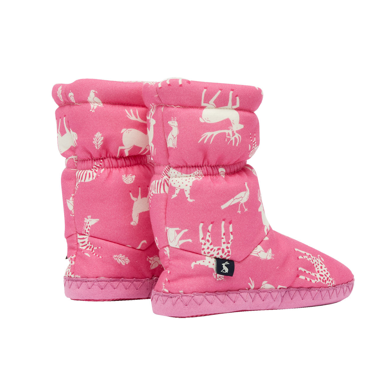 Joules Girls Junior Padabout Slipper Sock