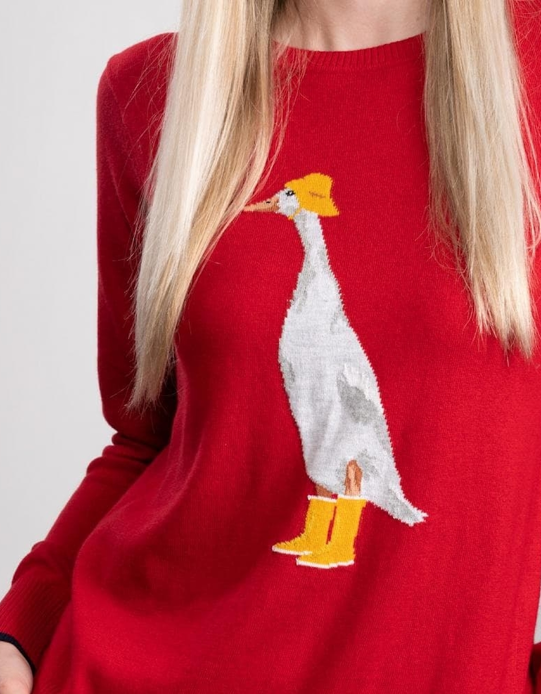 Joules Intarsia Crew Neck Jumper Miranda