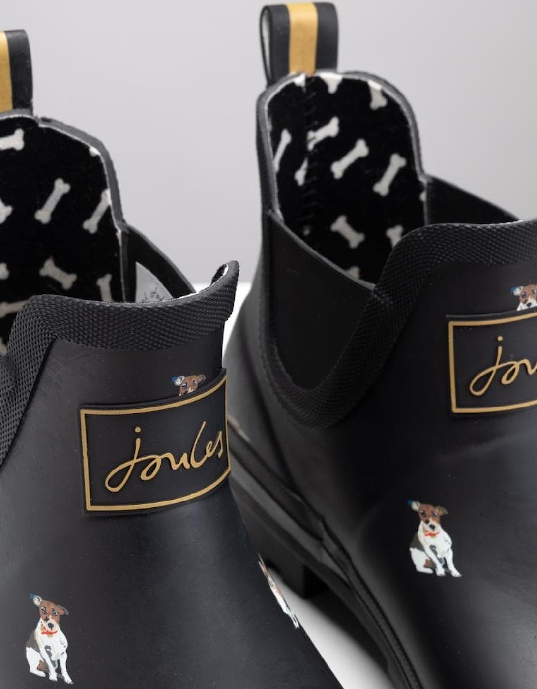 Joules Short Height Printed Welly Wellibob