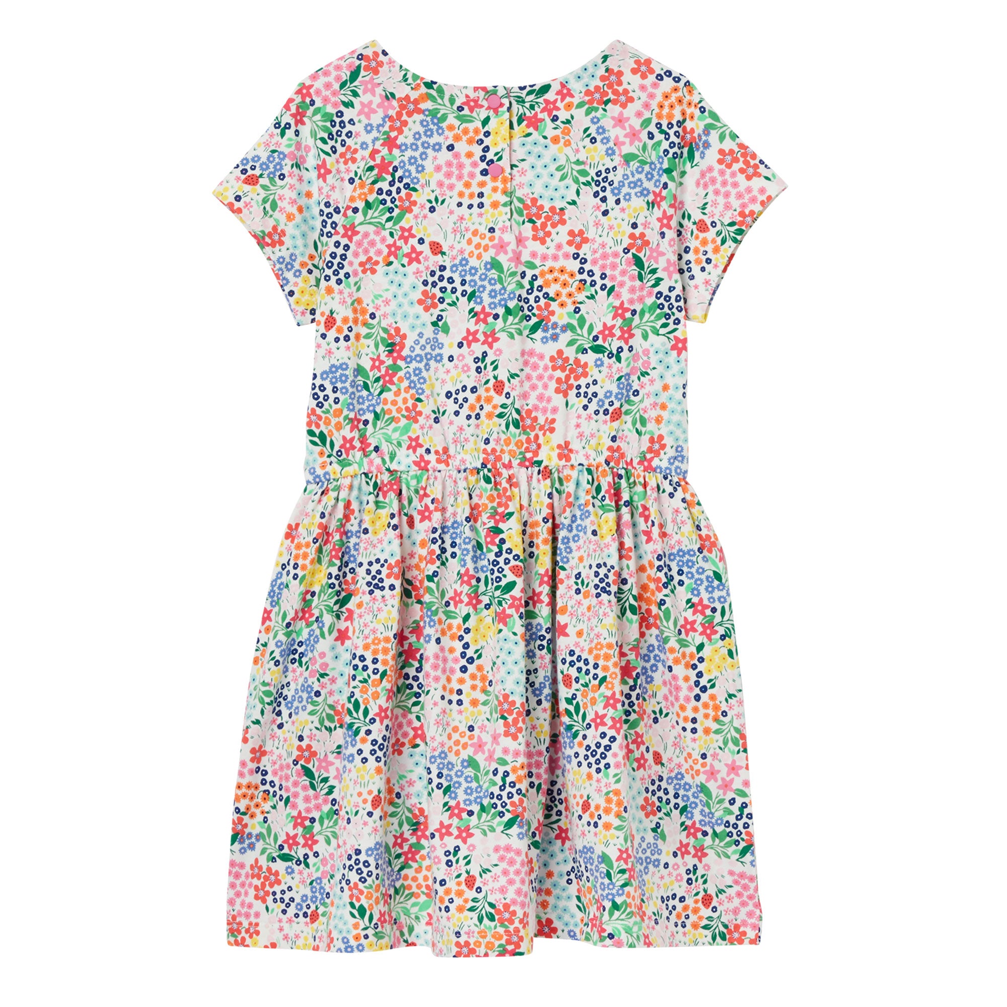Joules Girls Jude Short Sleeve Jersey Dress