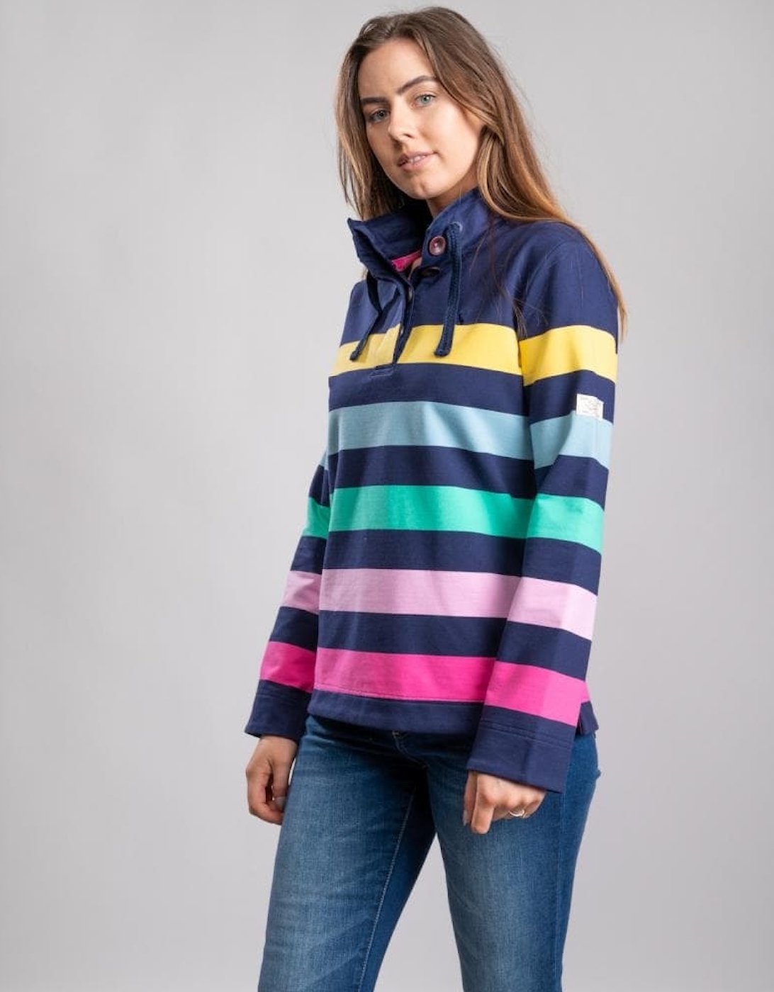 Joules Funnel Neck Sweatshirt Saunton