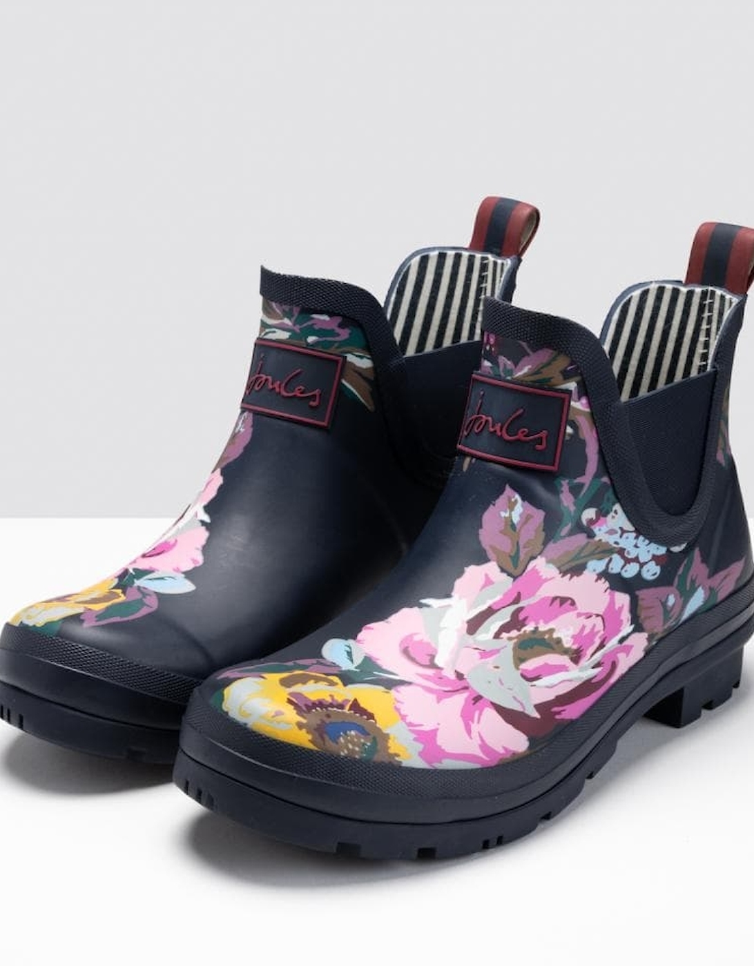 Joules Short Height Printed Welly Wellibob