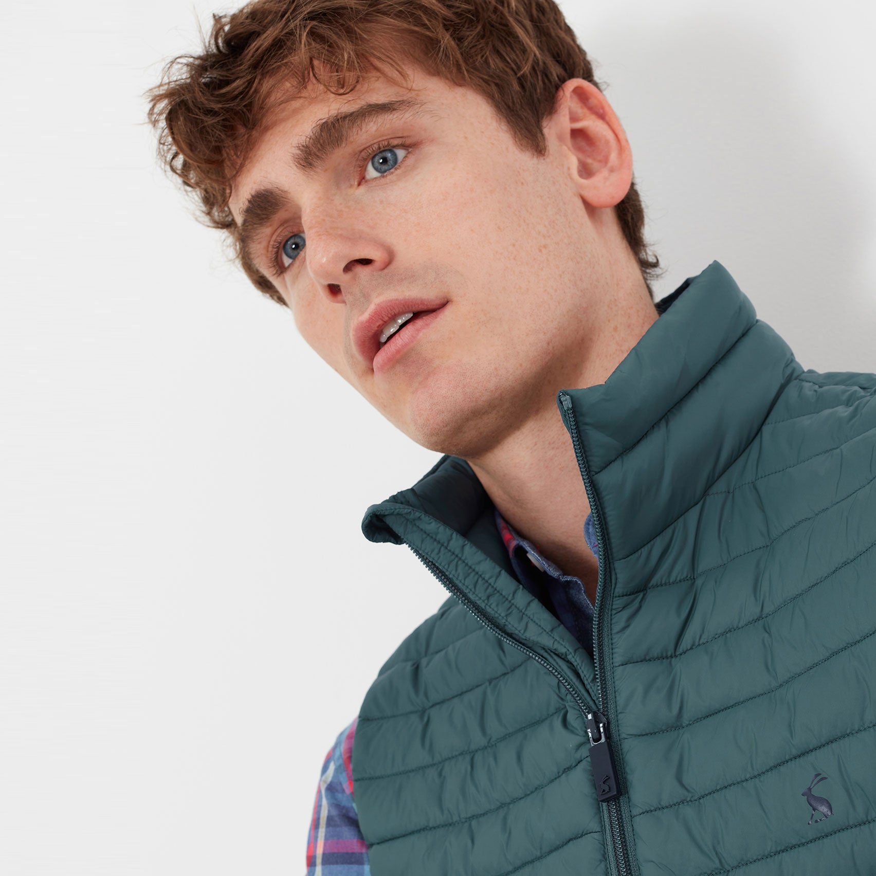 Joules Mens Snug Packable Puffa Gilet