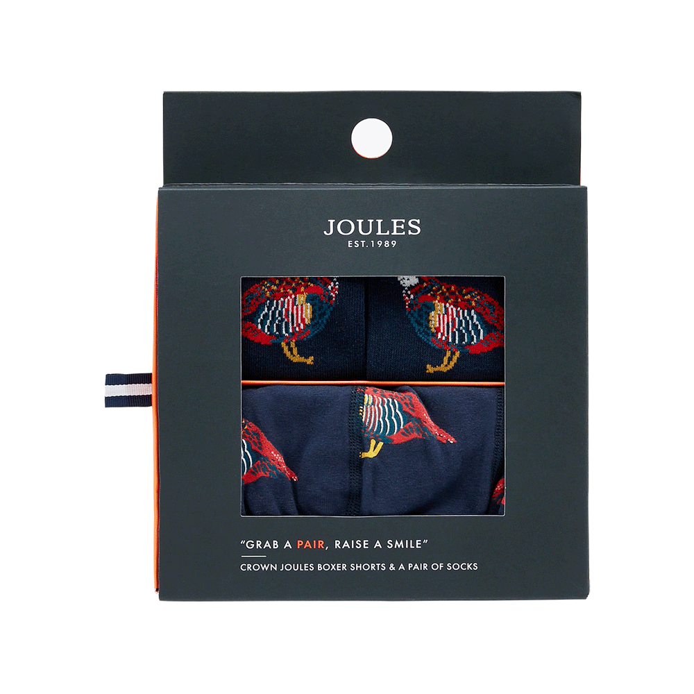 Joules Mens Put A Sock In It Gift Set