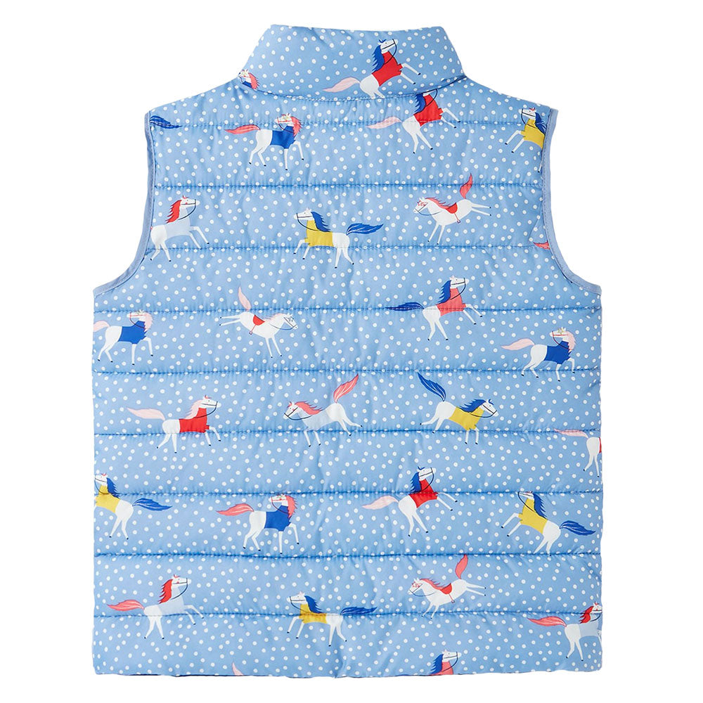 Joules Girls Flip It Reversible Gilet