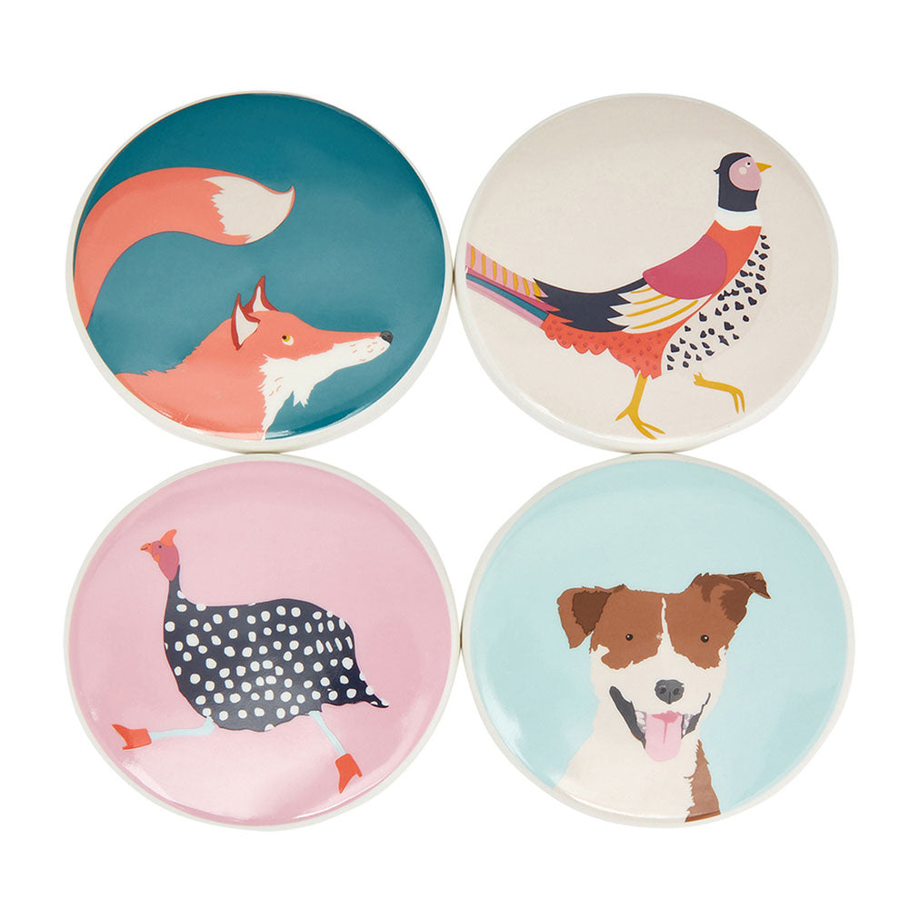 Joules Set of Four Coasters