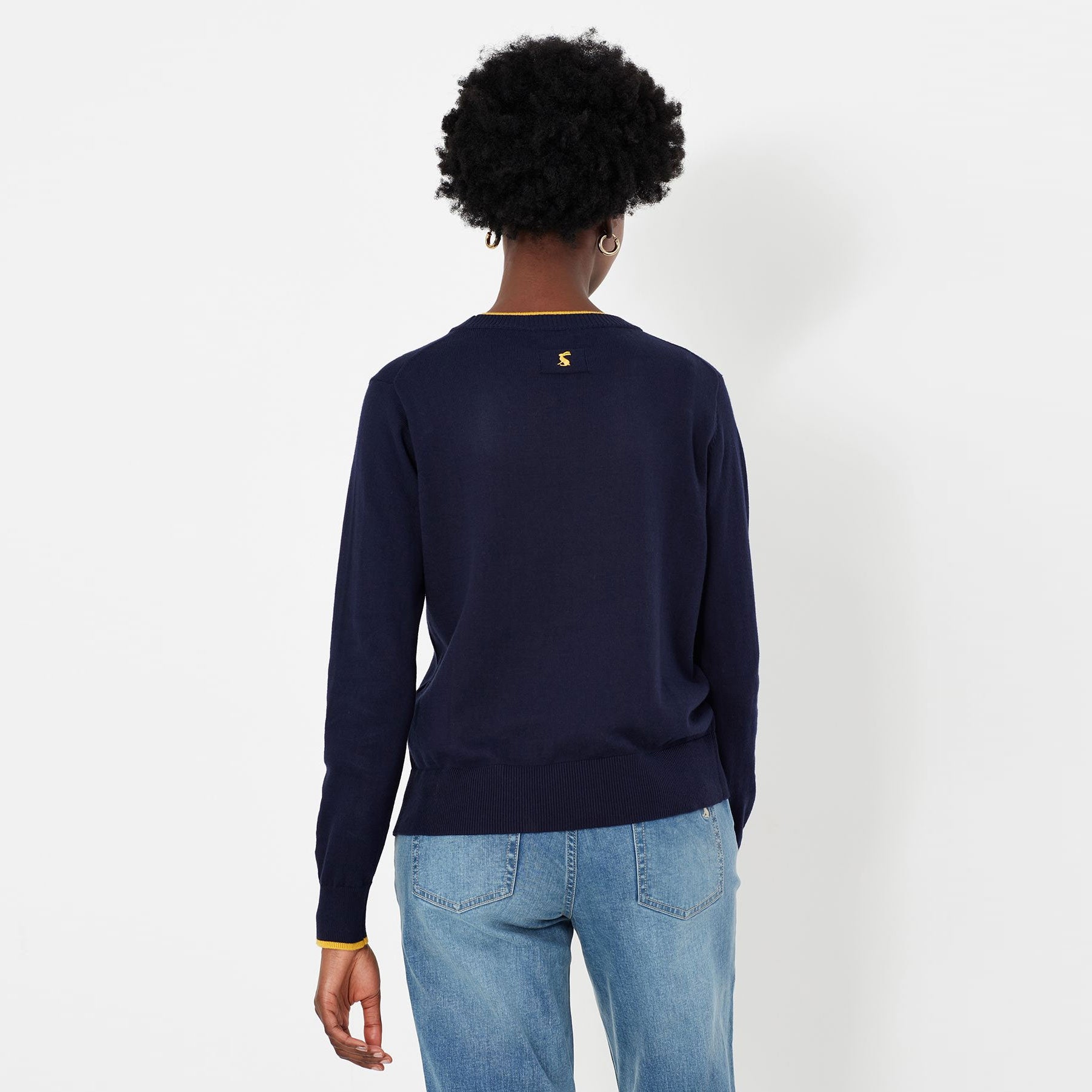 Joules Ladies Mariella Dog Watch Intarsia Jumper