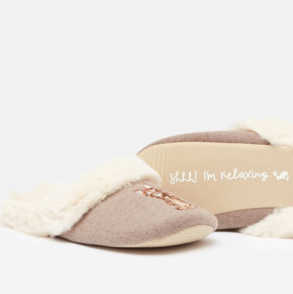 Joules Ladies Slippet Luxe Character Slippers