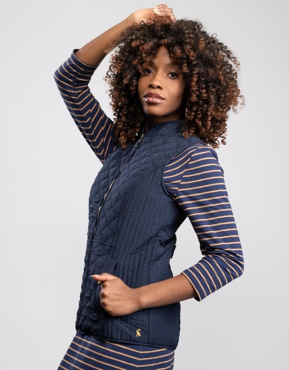 Joules Quilted Gilet Minx