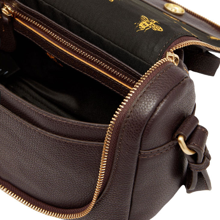 Joules Ladies Dudley Leather Cross Body Bag