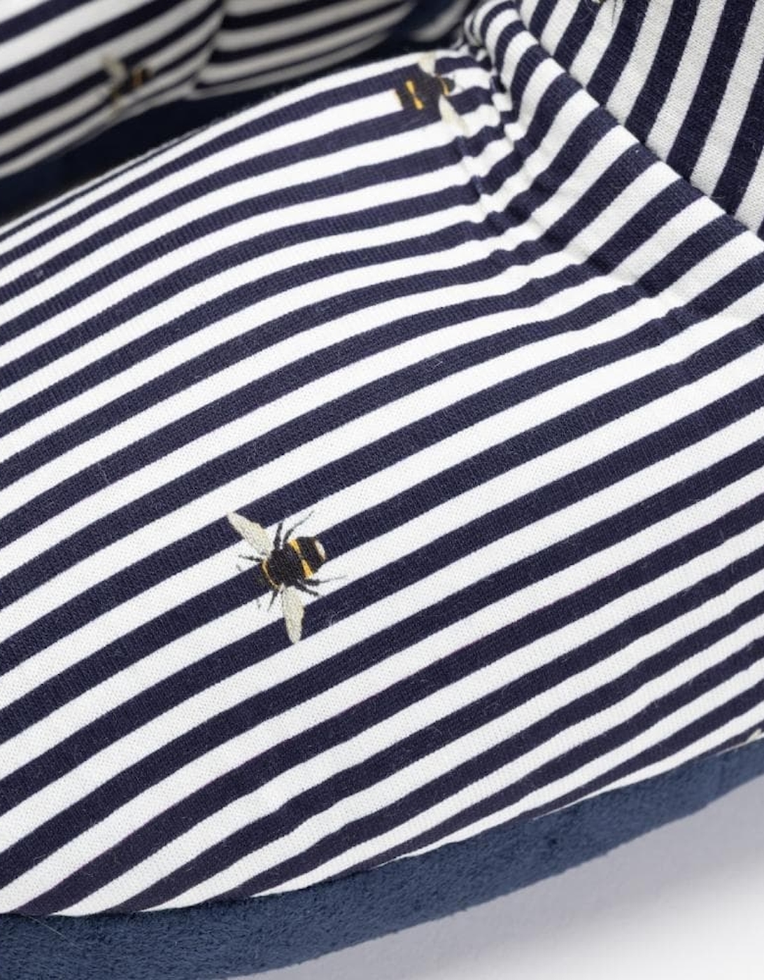 Joules Faux Fur Lined Slipper With Rubber Sole Cabin