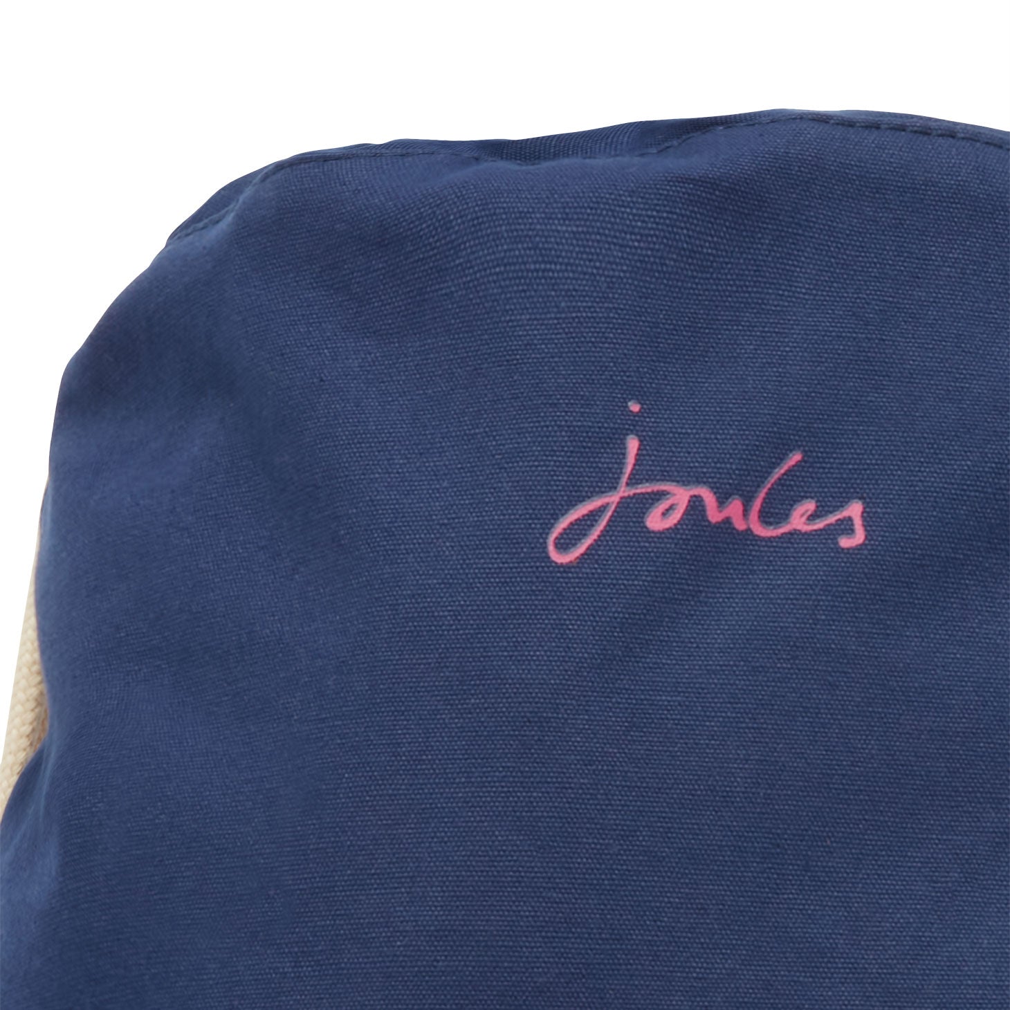 Joules Girls Rainbow Ponies Active Canvas Drawstring Bag