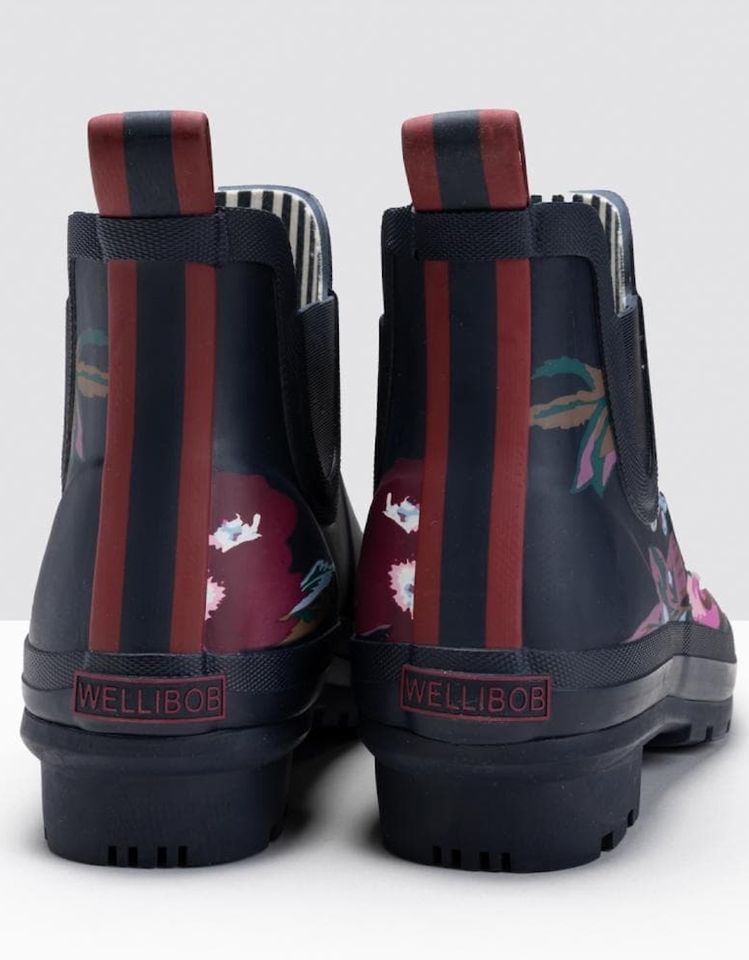 Joules Short Height Printed Welly Wellibob