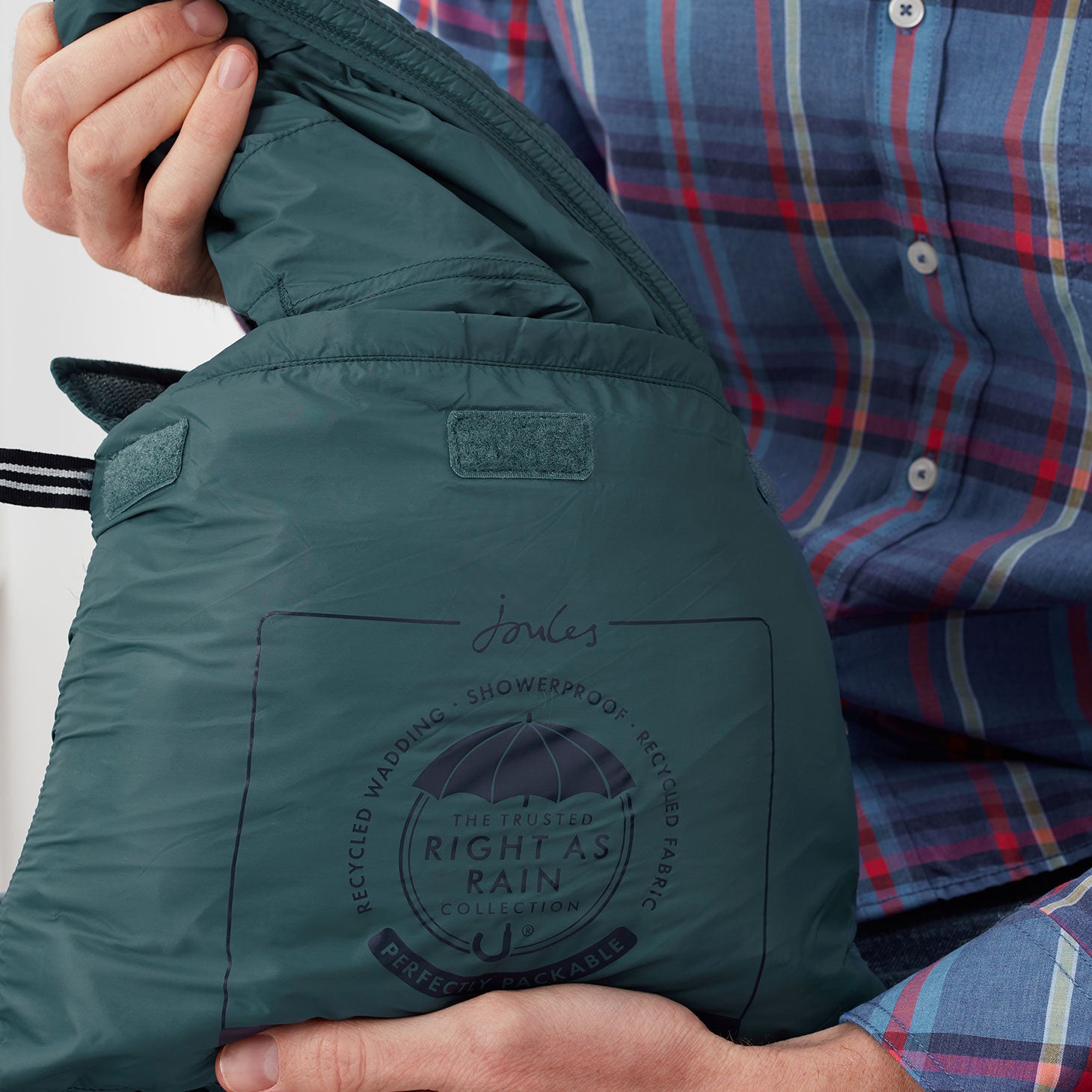 Joules Mens Snug Packable Puffa Gilet