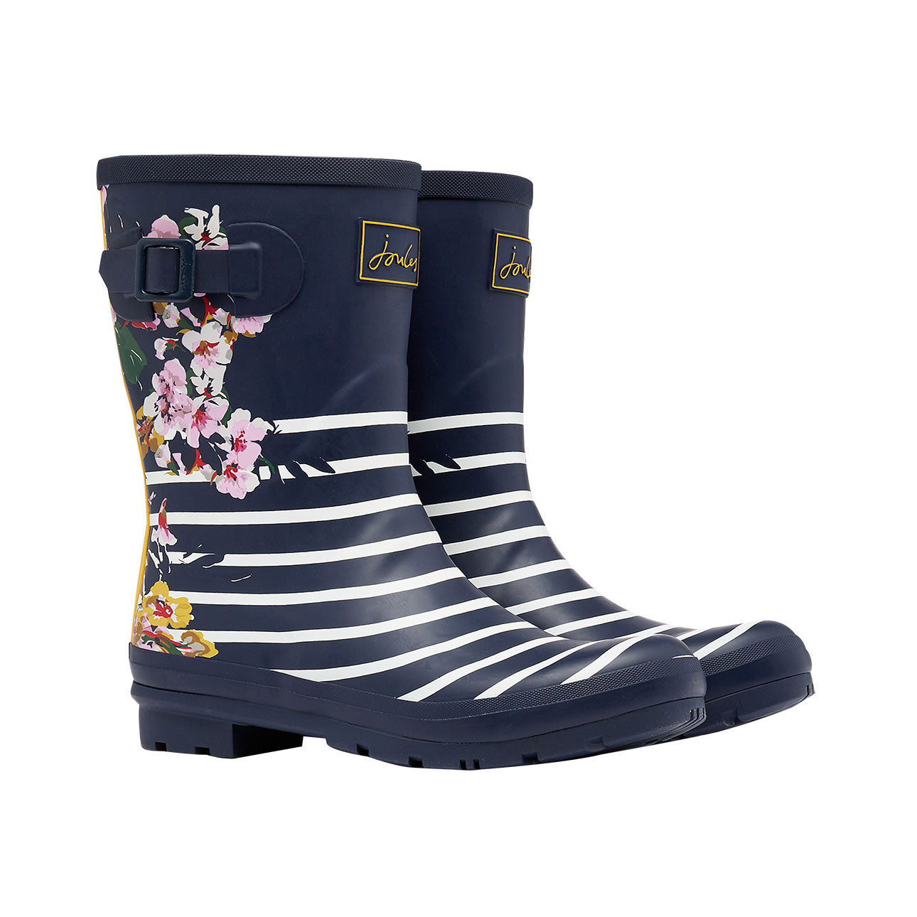 Joules Ladies Molly Printed Welly Mid Height