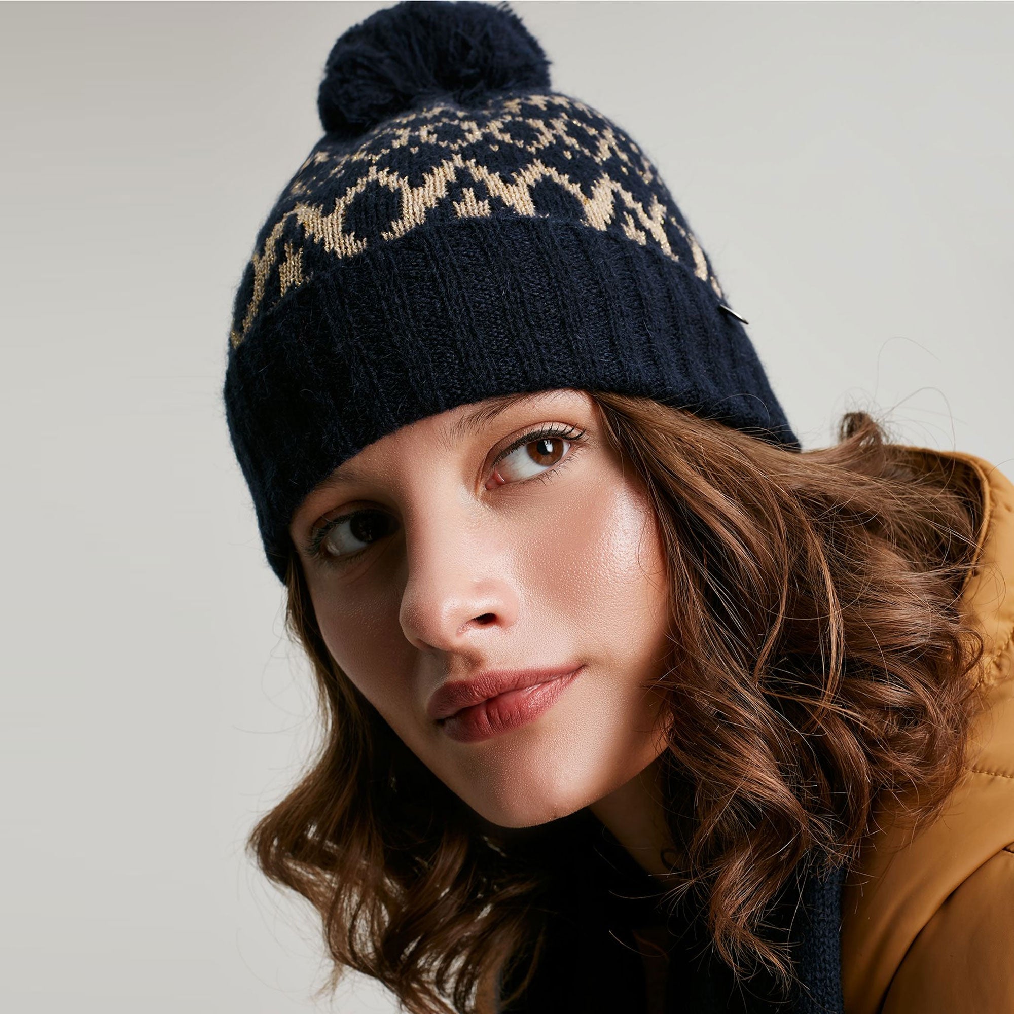 Joules Ladies Shetland Fairisle Hat