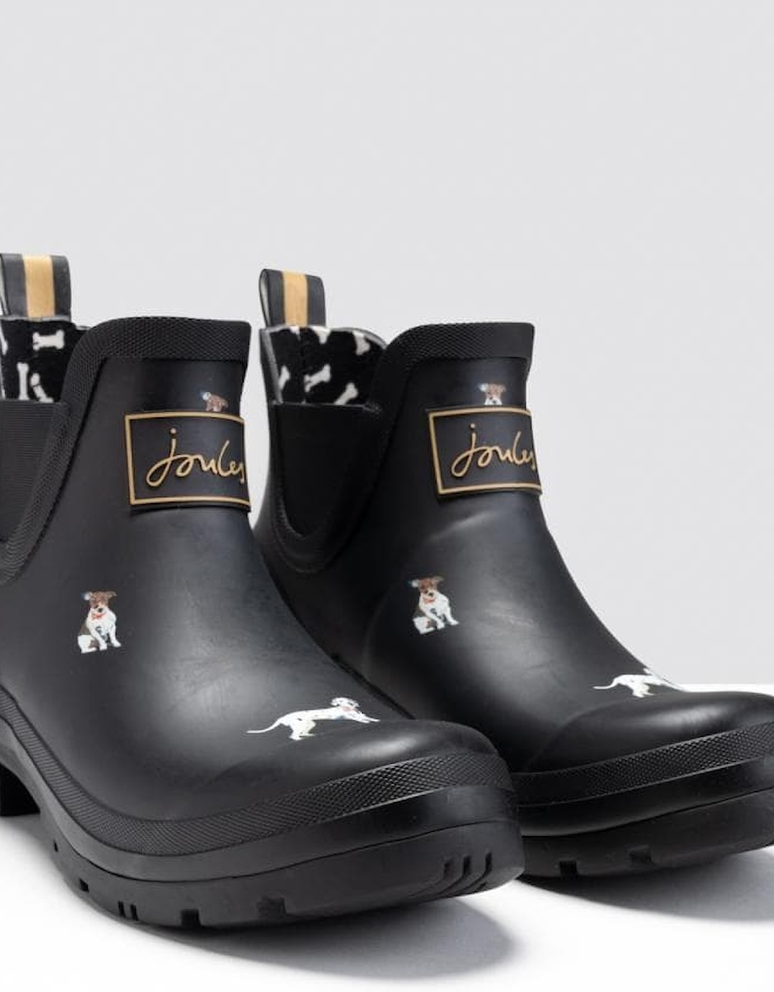 Joules Short Height Printed Welly Wellibob