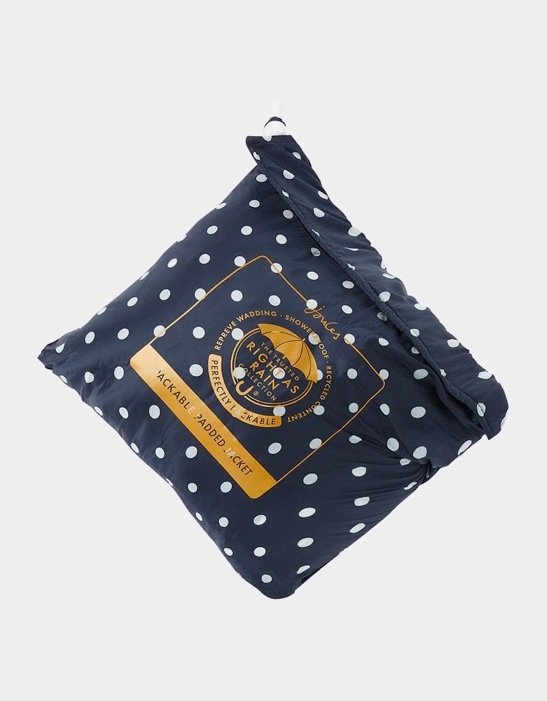 Joules Water Resistant Packable Puffer Coat