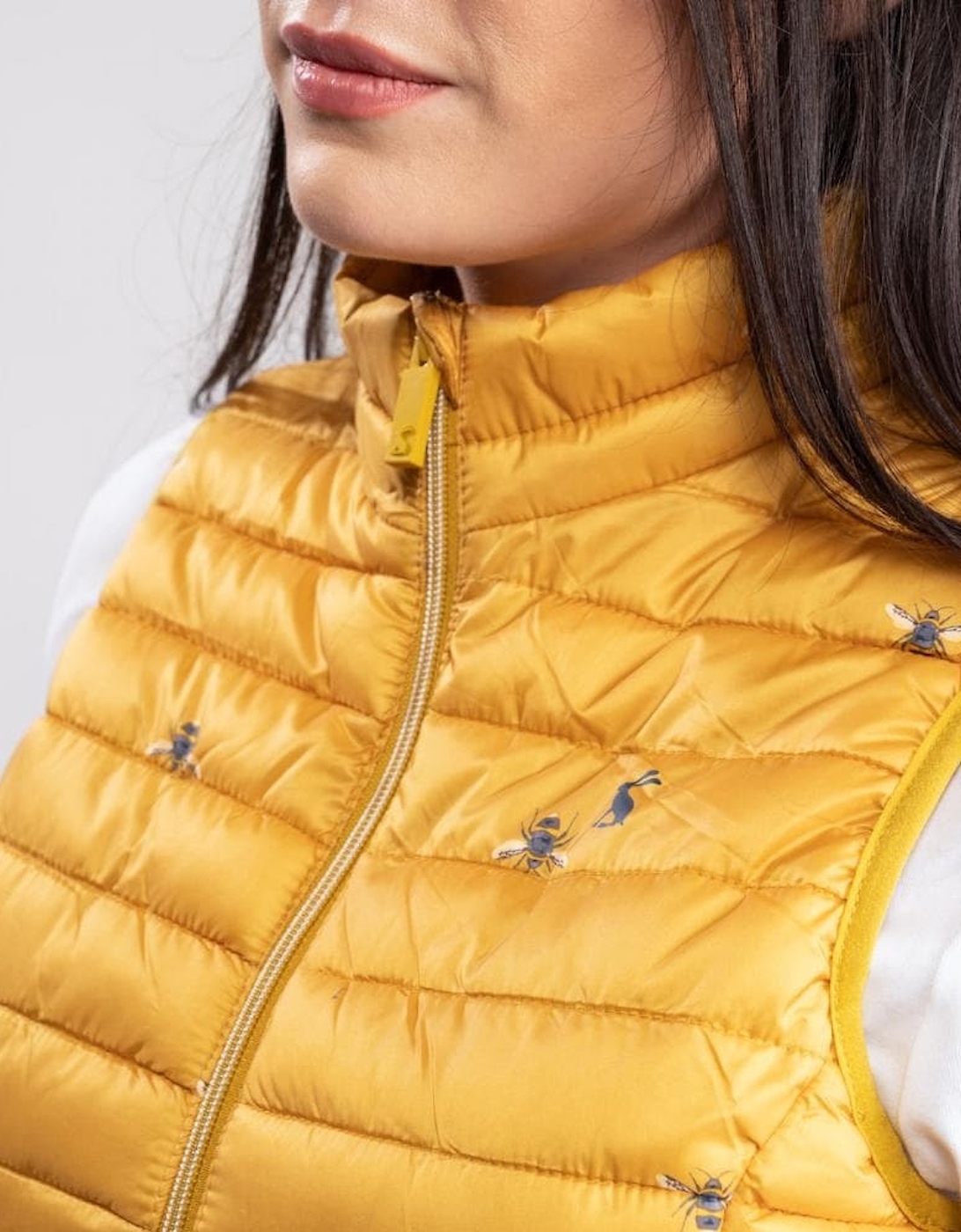 Joules Water Resistant Family Packable Gilet Snug Gilet