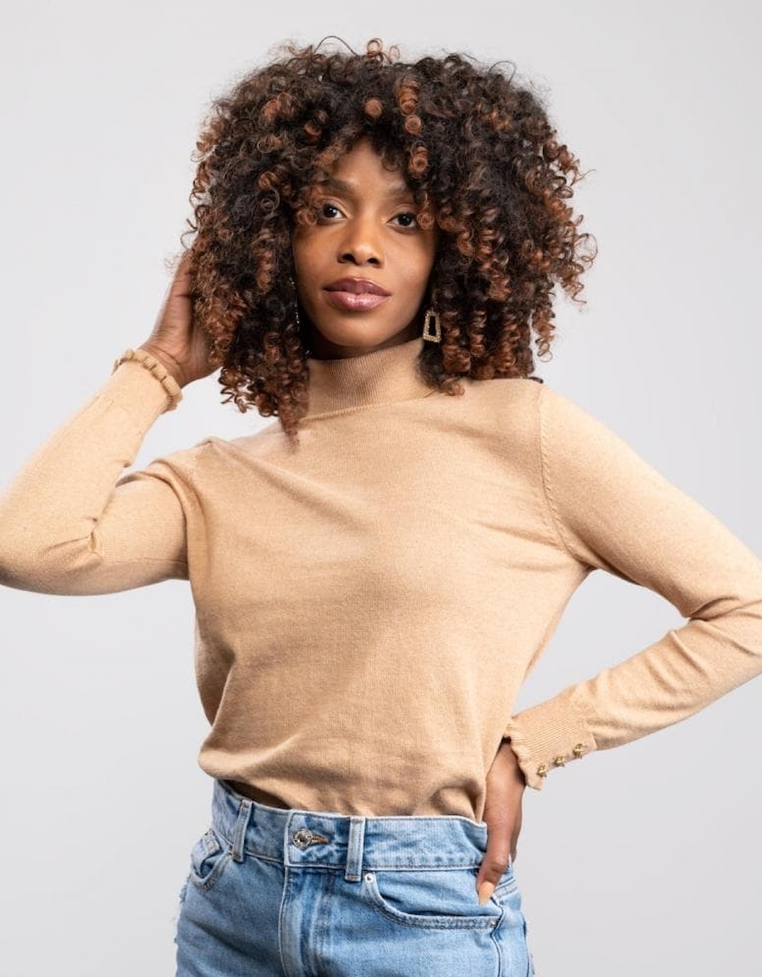 Joules Roll Neck Jumper Orianna