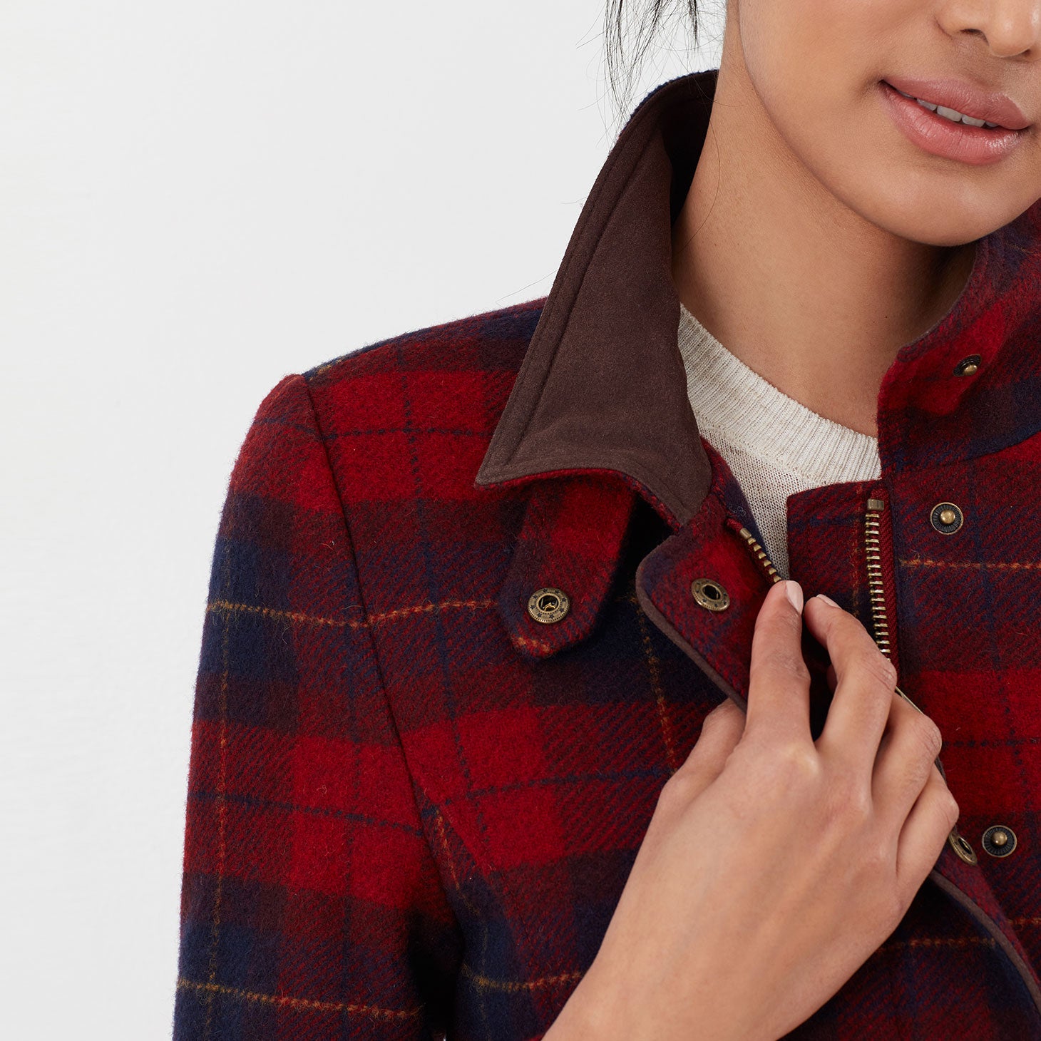 Joules Ladies Tweed Fieldcoat Jacket