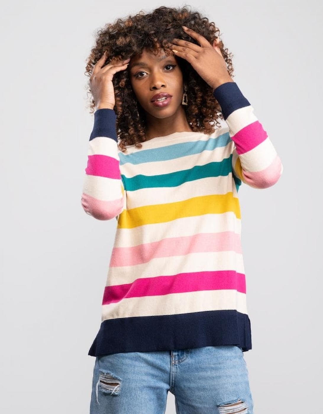 Joules Slash Neck Jumer Vivianna