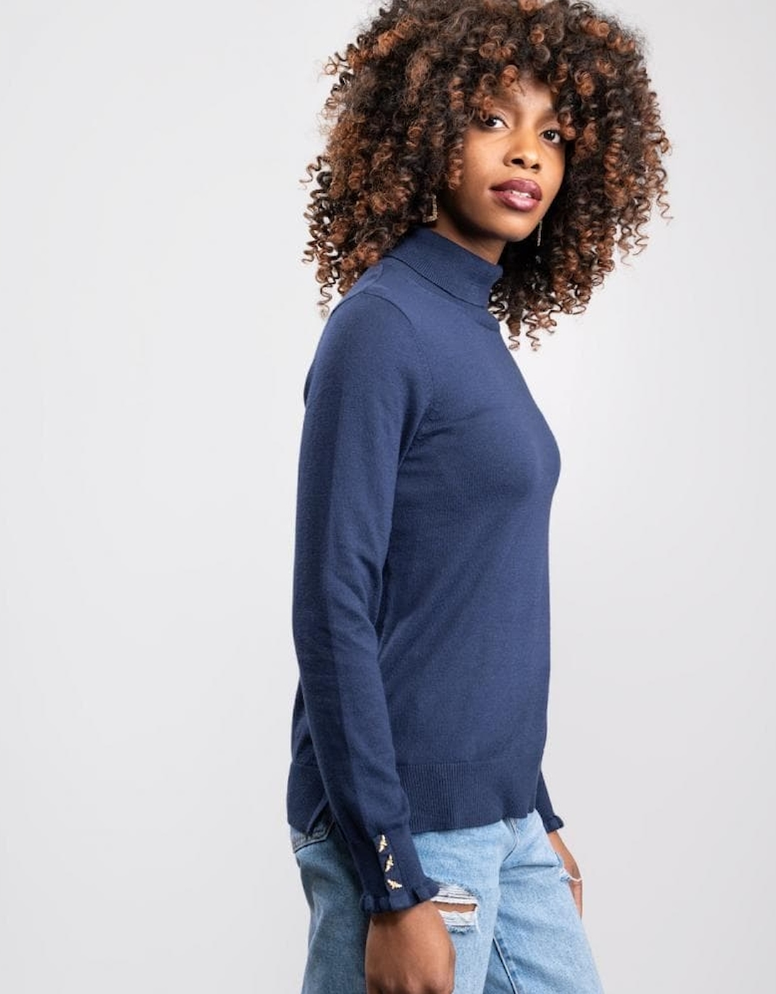 Joules Roll Neck Jumper Orianna