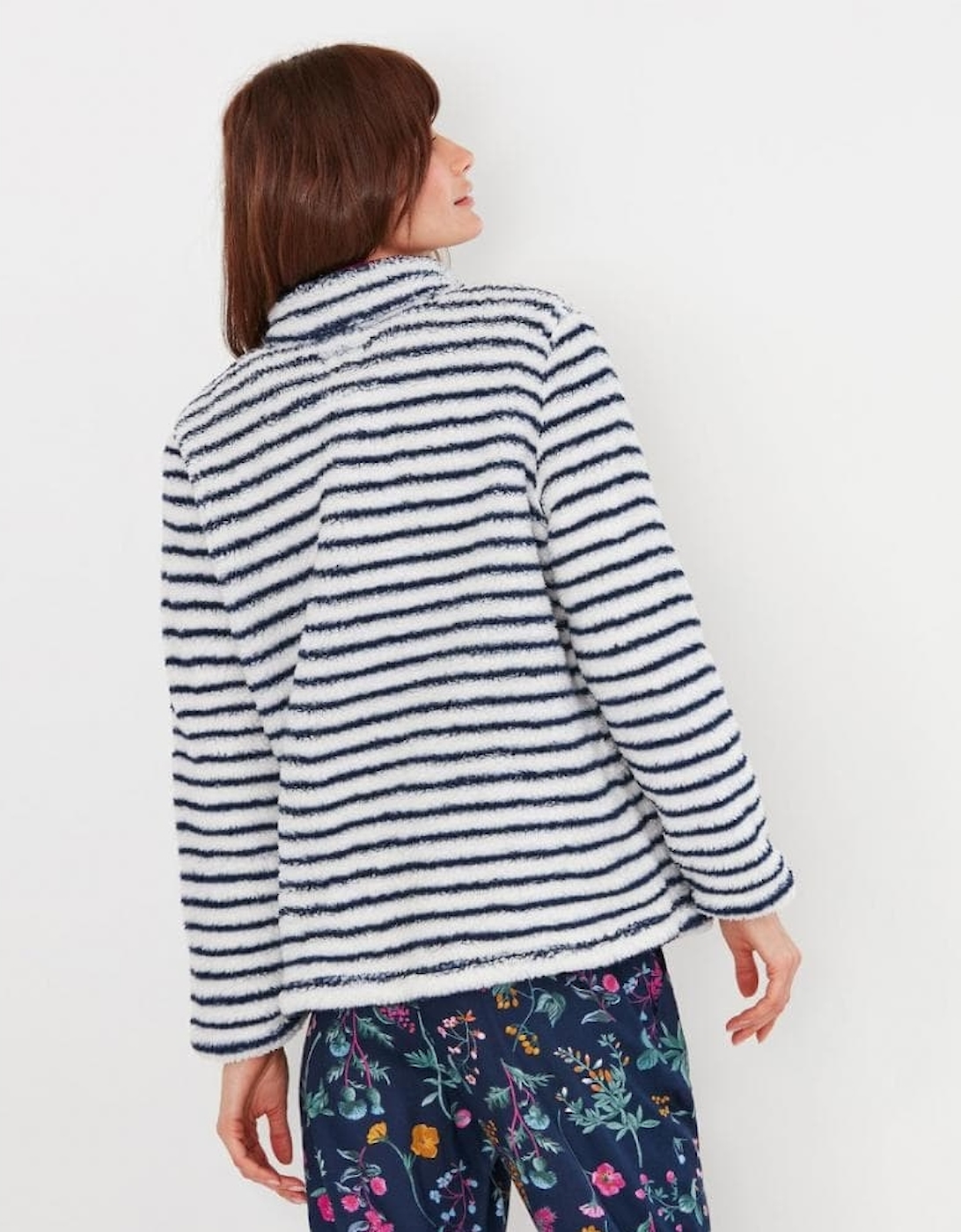 Joules Polly Fleece Womens Zip Neck Jumper