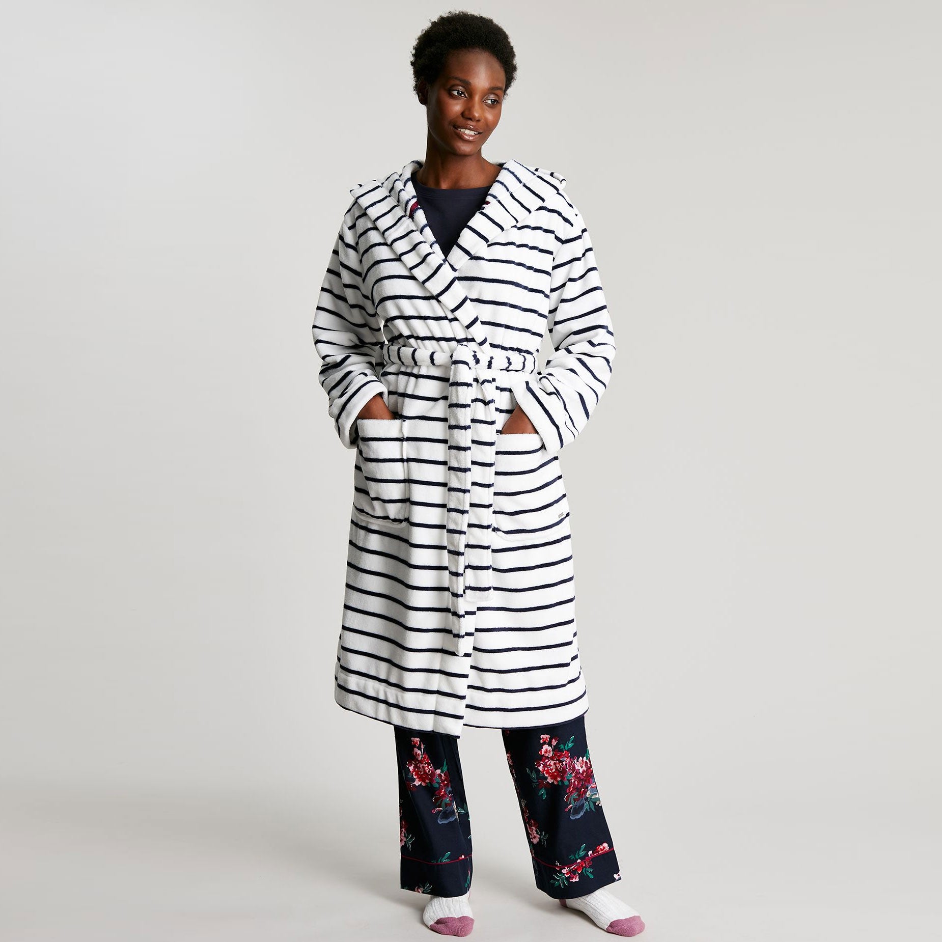 Joules Ladies Rita Dressing Gown