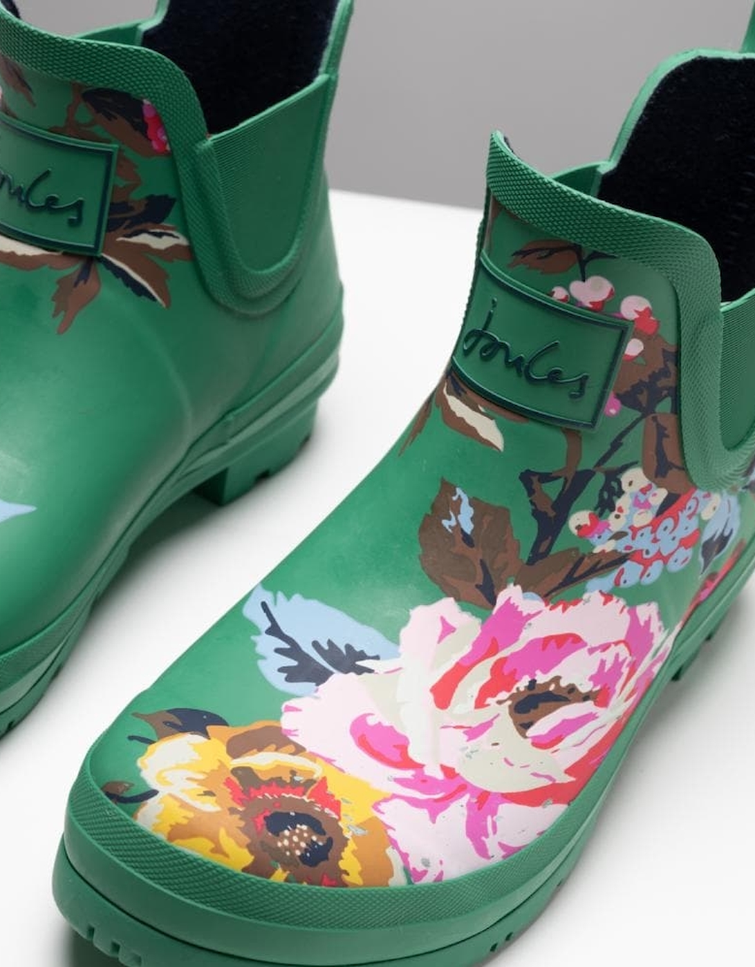 Joules Short Height Printed Welly Wellibob