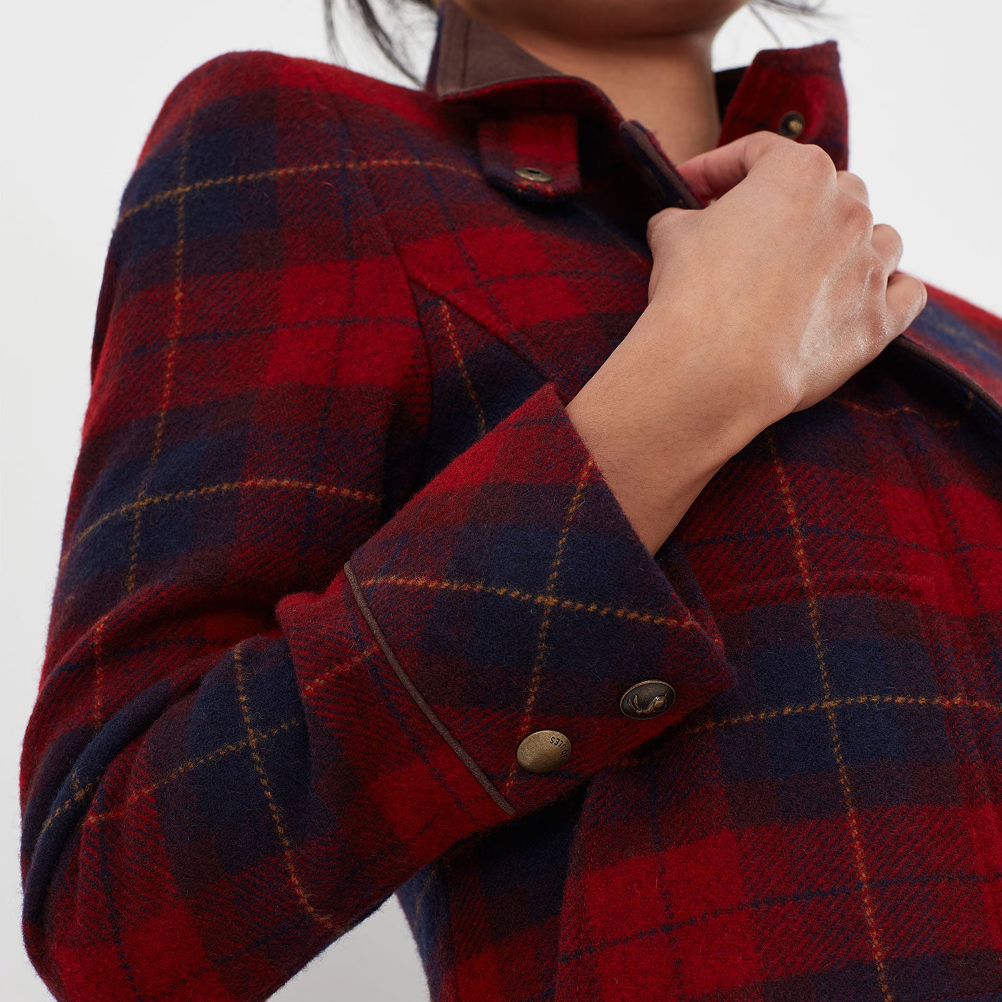 Joules Ladies Tweed Fieldcoat Jacket