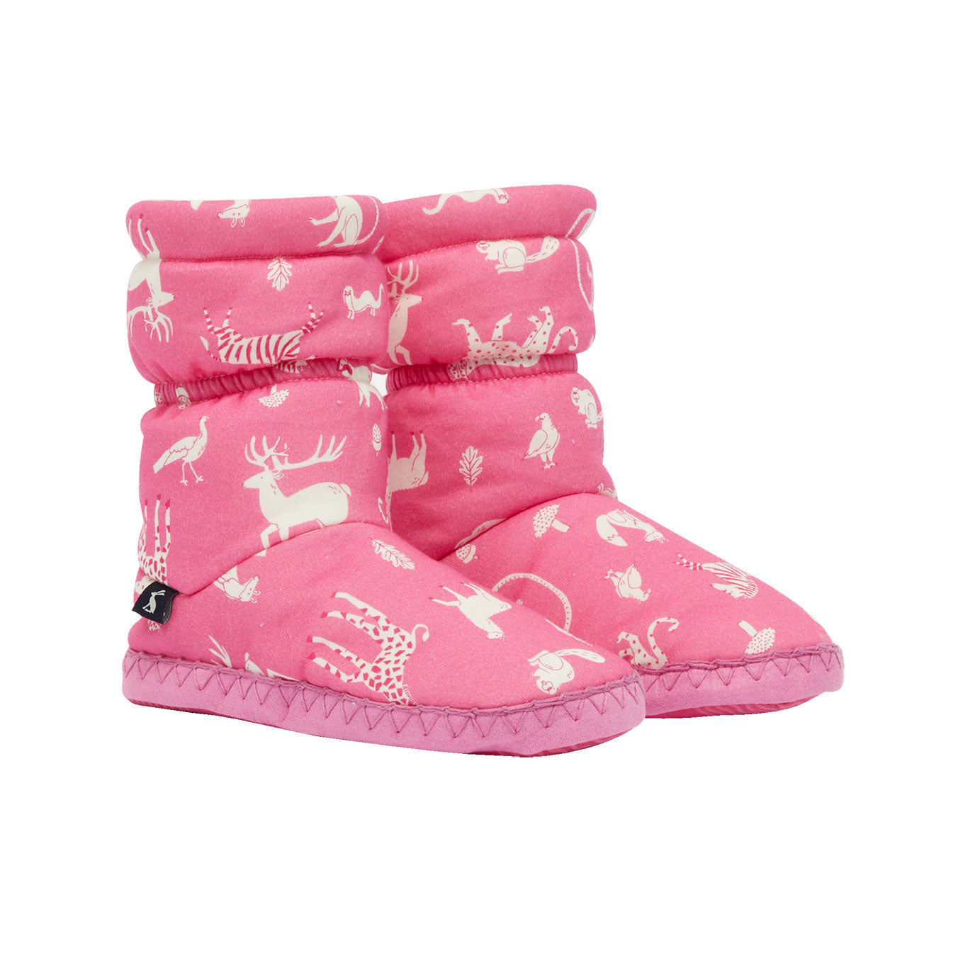 Joules Girls Junior Padabout Slipper Sock
