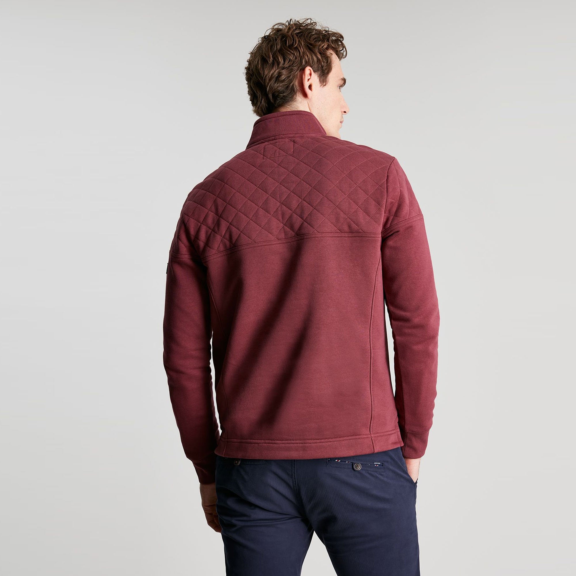 Joules Mens Darrington Quarter Zip Sweatshirt