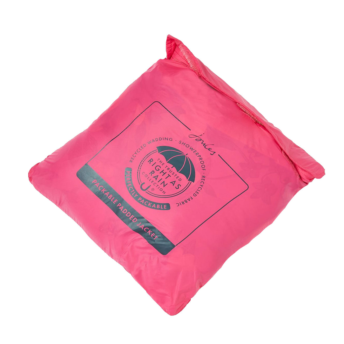 Joules Girls Kinnaird Showerproof Packable Padded Jacket