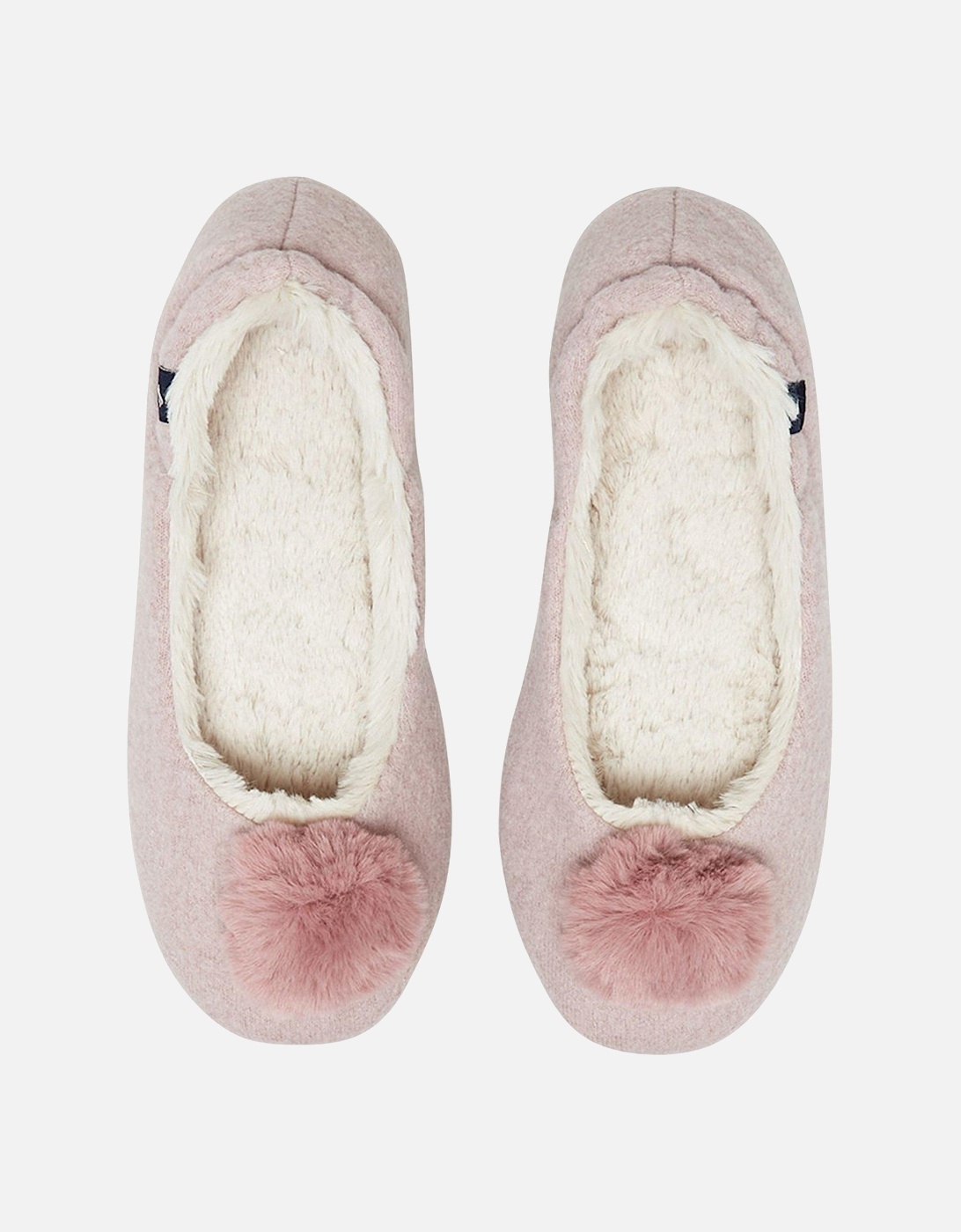 Joules Pombury Slipper - Soft Pink