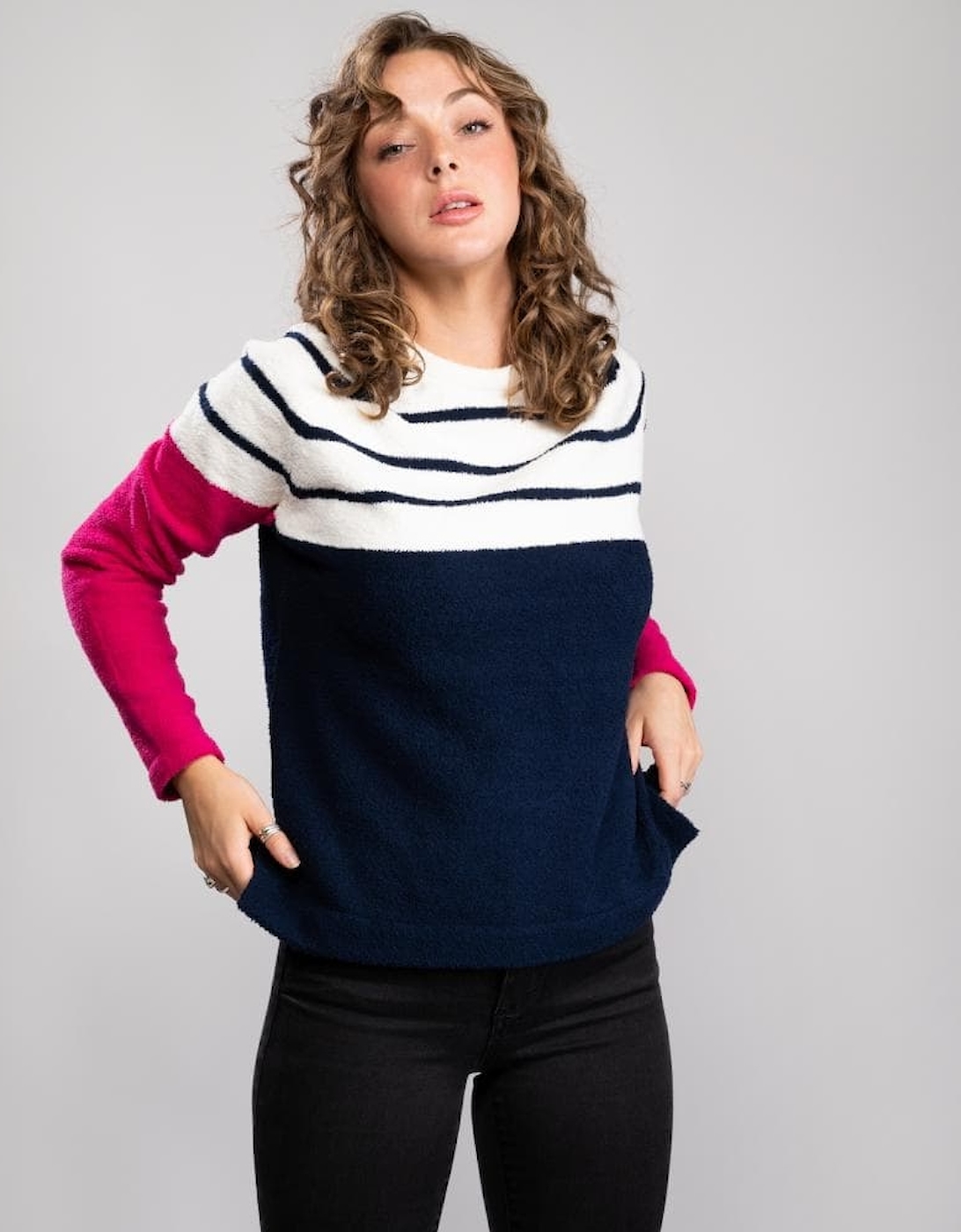Joules Chenille Jumper Seaport