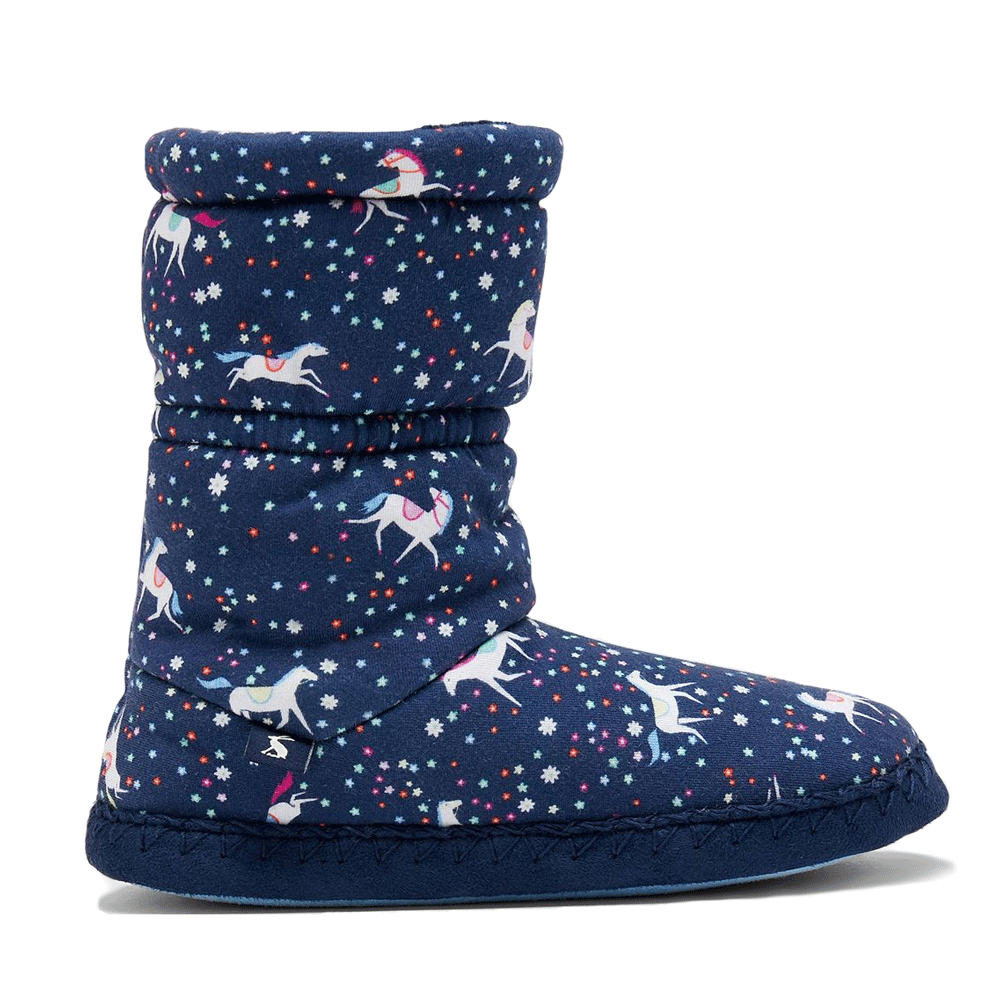 Joules Girls Junior Padabout Slipper Socks