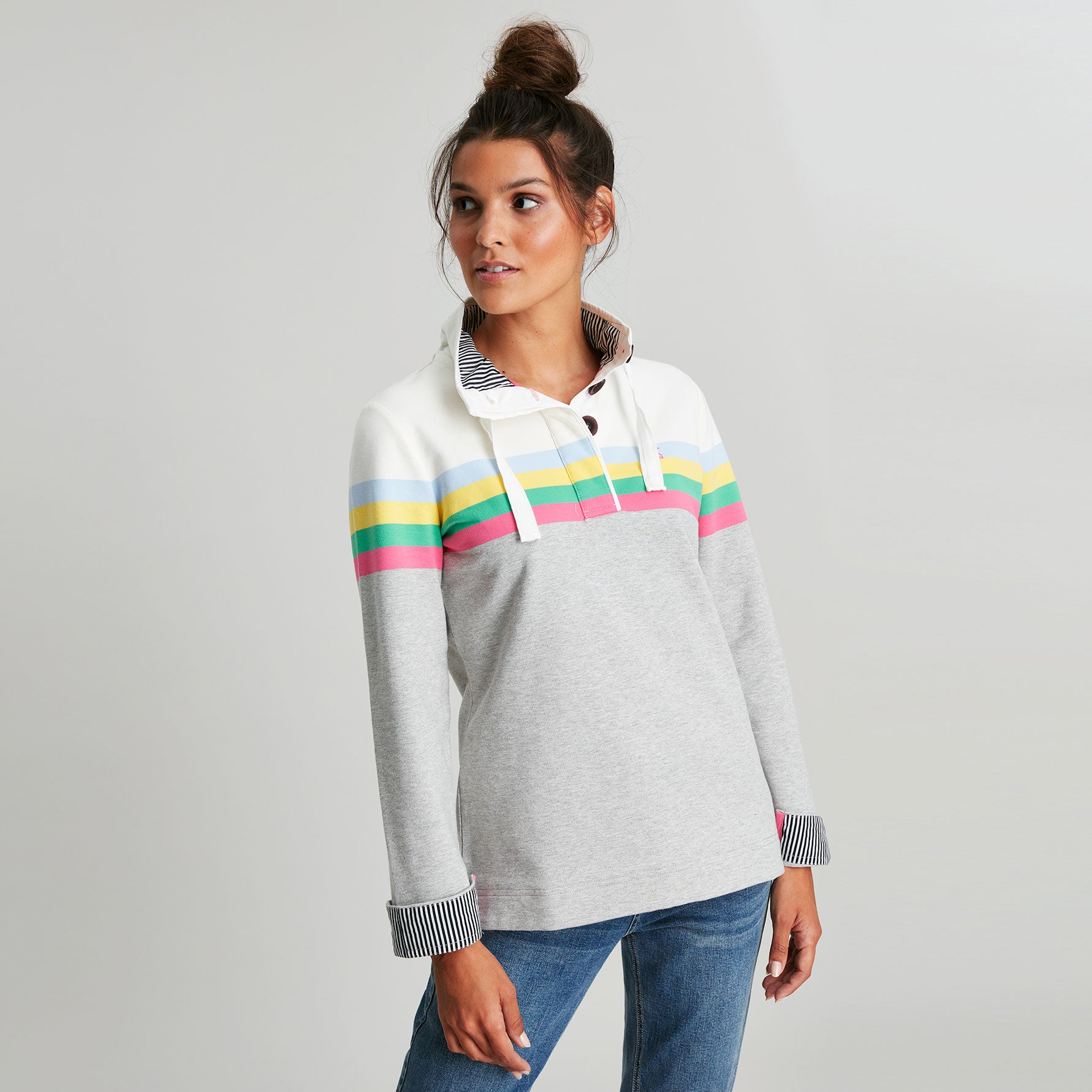 Joules Ladies Saunton Funnel Neck Sweatshirt