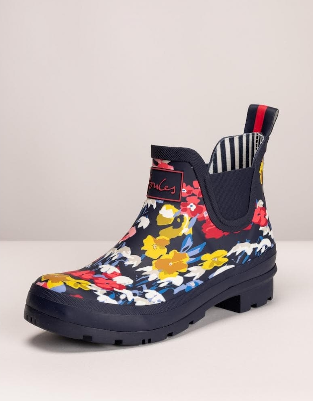 Joules Short Height Printed Welly Wellibob