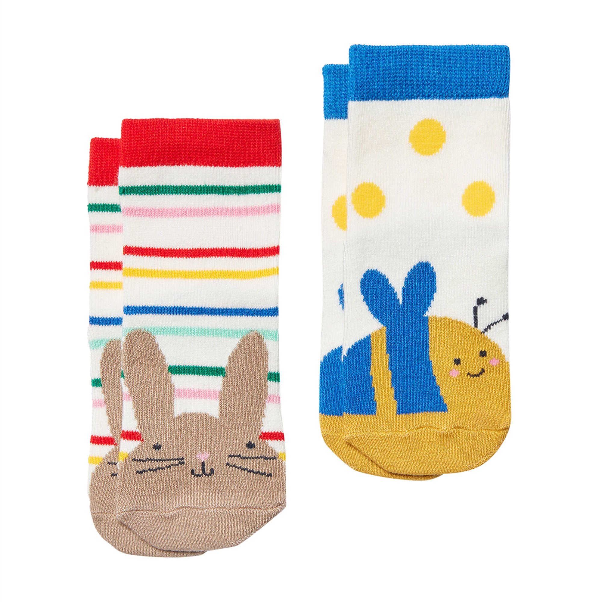 Joules Baby Neat Feet 2 Pack Of Socks