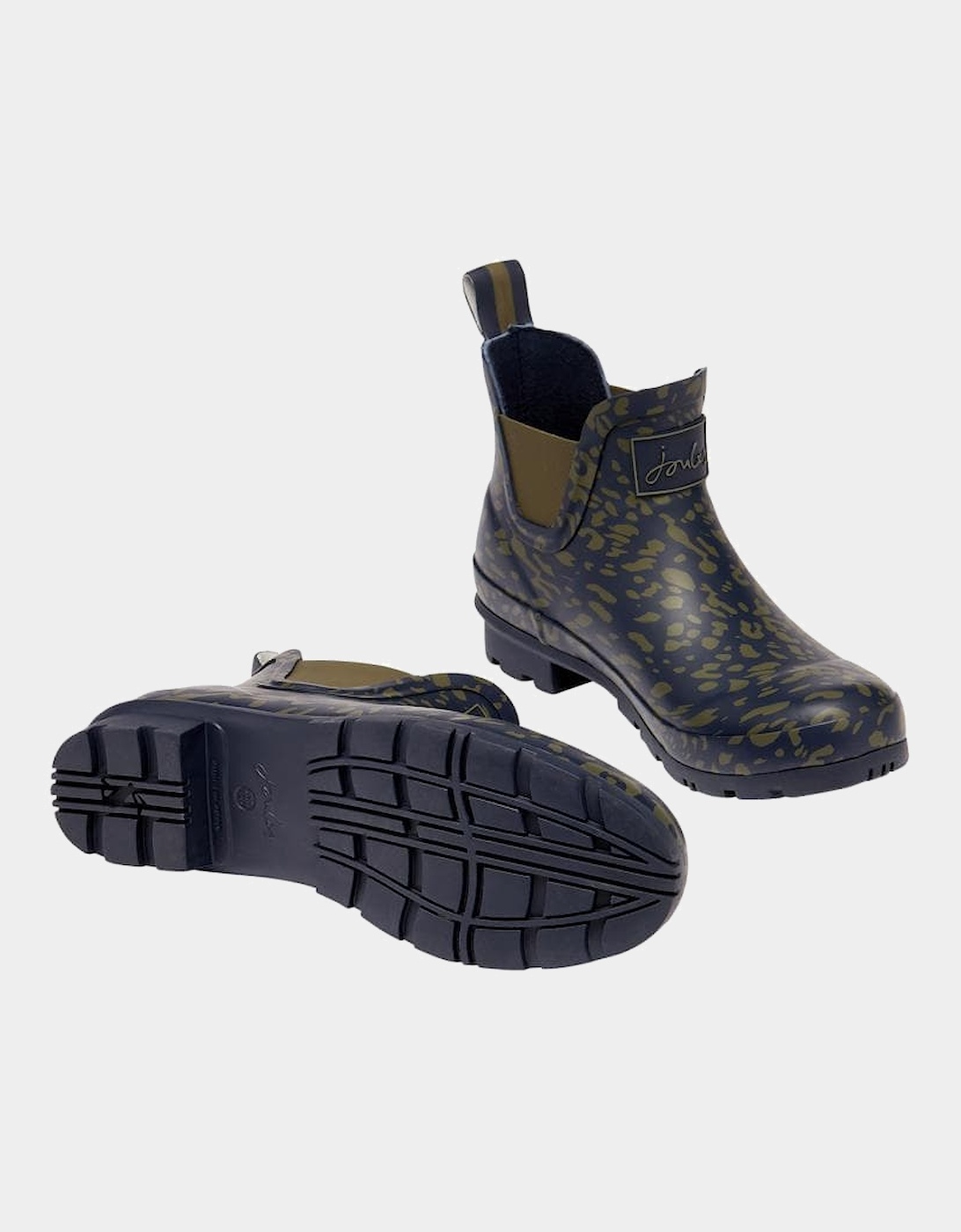 Joules Short Height Printed Welly Wellibob