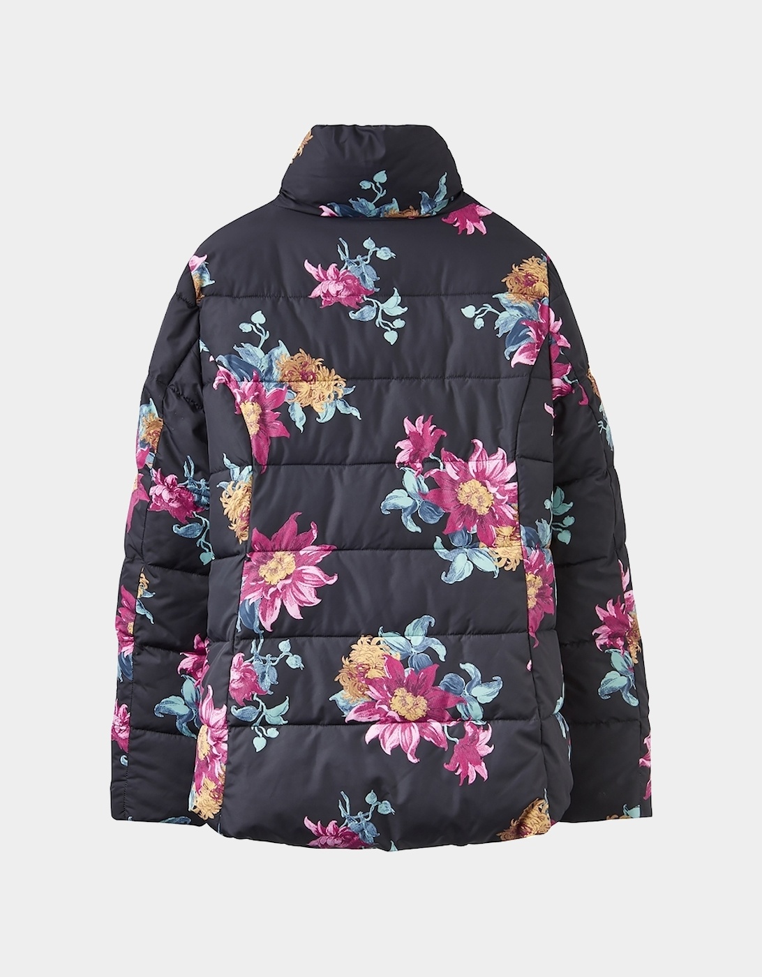 Joules Florian Printed Padded Womens Coat