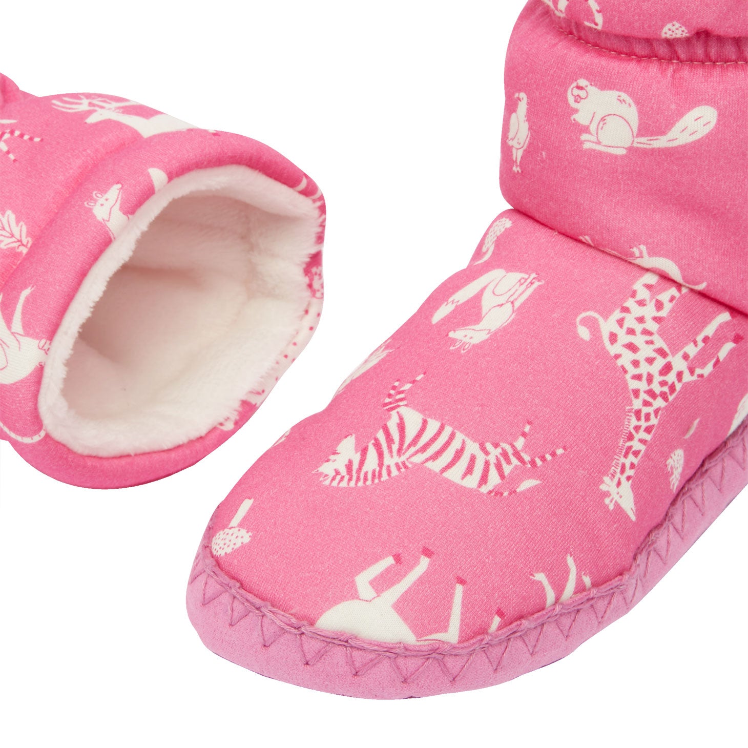 Joules Girls Junior Padabout Slipper Sock