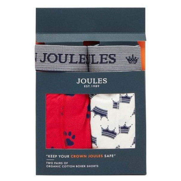 Joules Mens Crown Joules 2 Pack Underwear