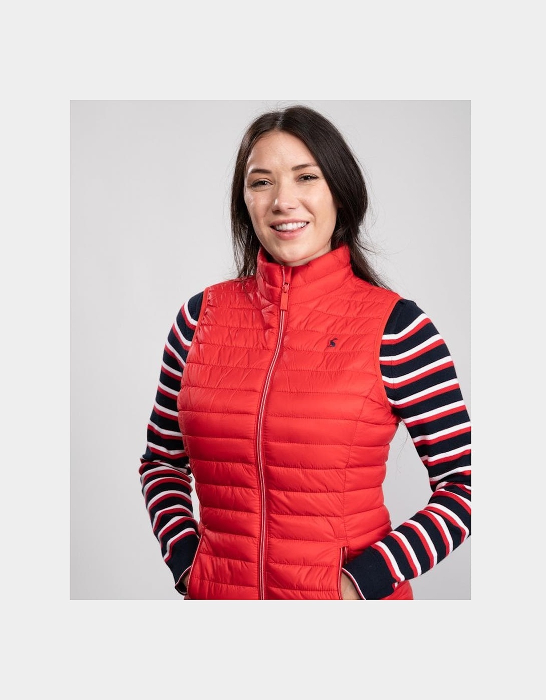 Joules Water Resistant Family Packable Gilet Snug Gilet