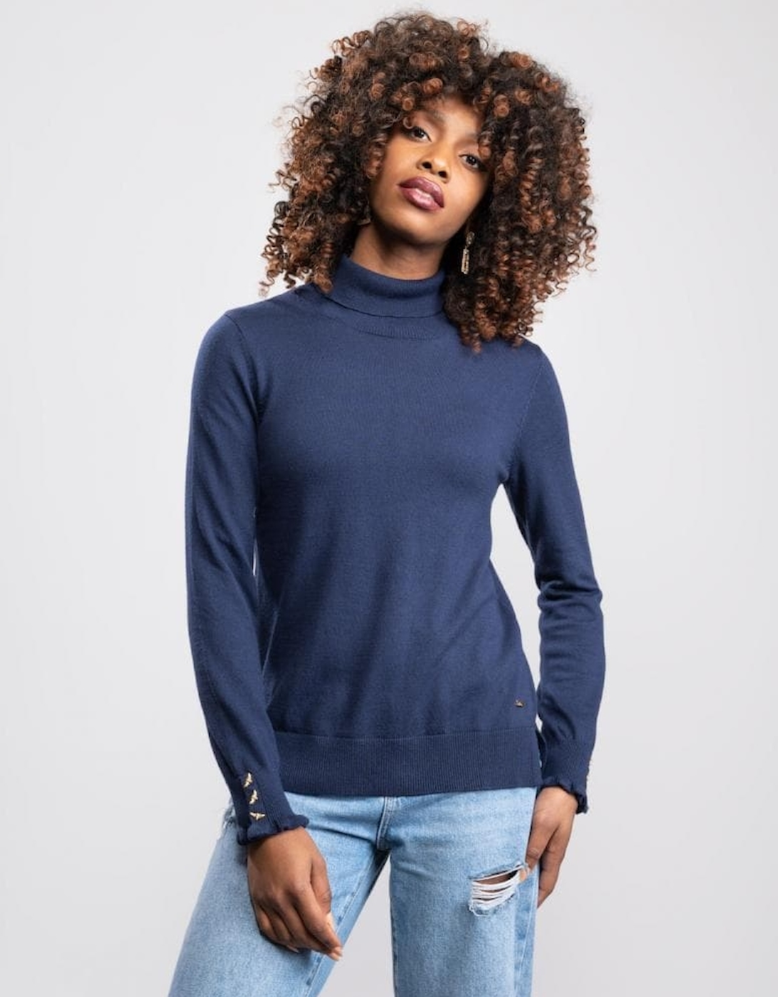 Joules Roll Neck Jumper Orianna